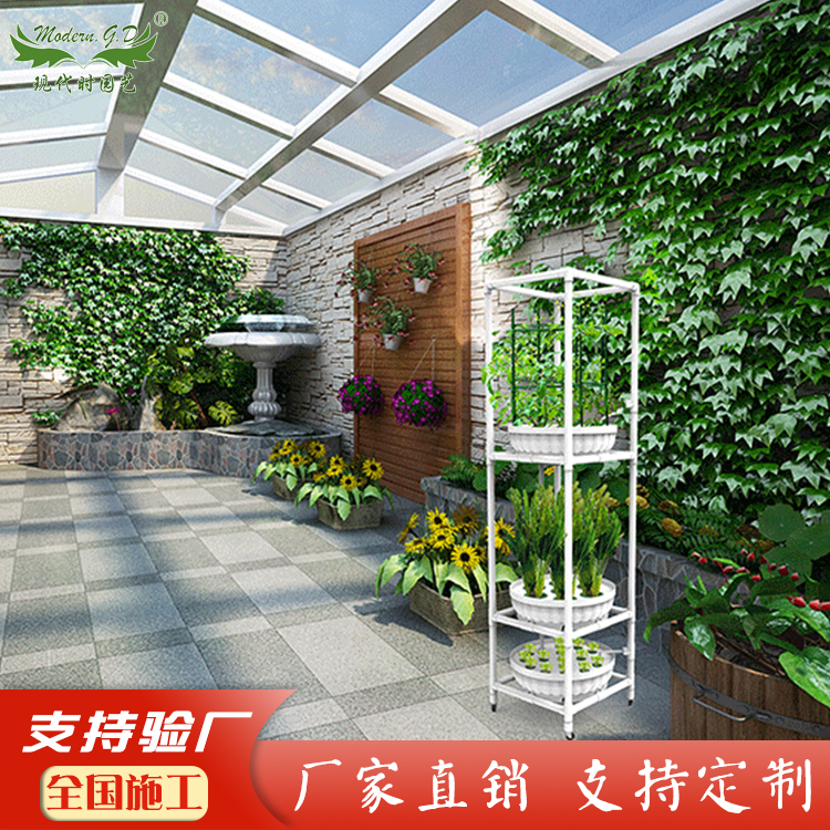 圆形阳台种值有机蔬菜设备立体种植架可移动智能种植机厂家直销