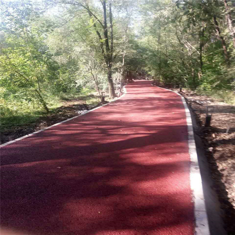 彩色沥青道路 明色沥青 牡丹江 鸡西 佳木斯 伊春脱色沥青