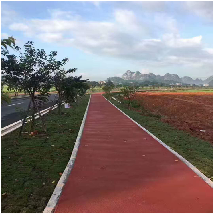 红色沥青 红色沥青混凝土 红色彩色沥青 辽阳 辽源 吉林延吉