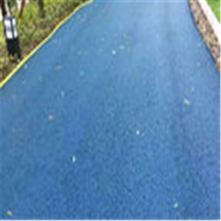 蓝色彩色沥青 蓝色沥青 蓝色沥青混凝土 内蒙彩色沥青路彩道路