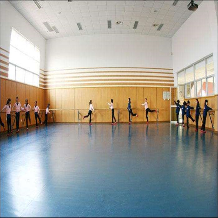 PVC塑胶地板 厂家加工定制 运动地板直销 实木舞蹈室地板