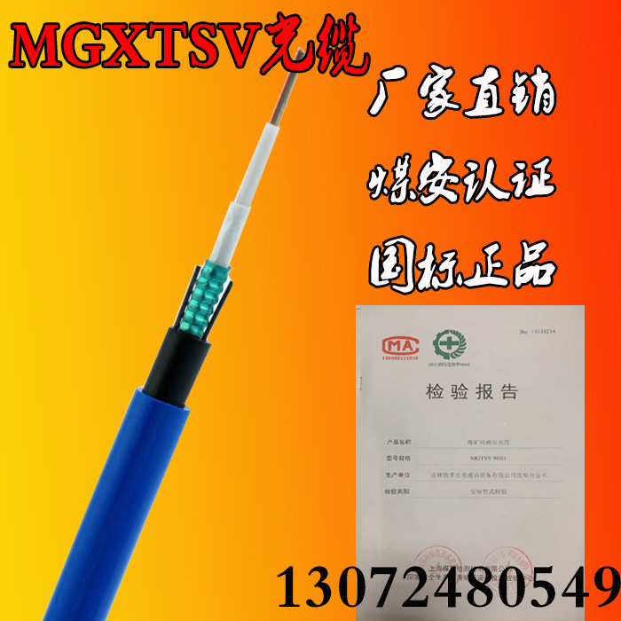矿用光缆 矿用阻燃光缆MGXTSV-12B1沈阳欧孚厂家直销