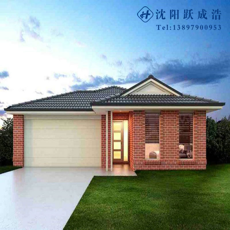 批量供应 欧美集成房屋框架 各型轻钢别墅 抗震环保节能房屋