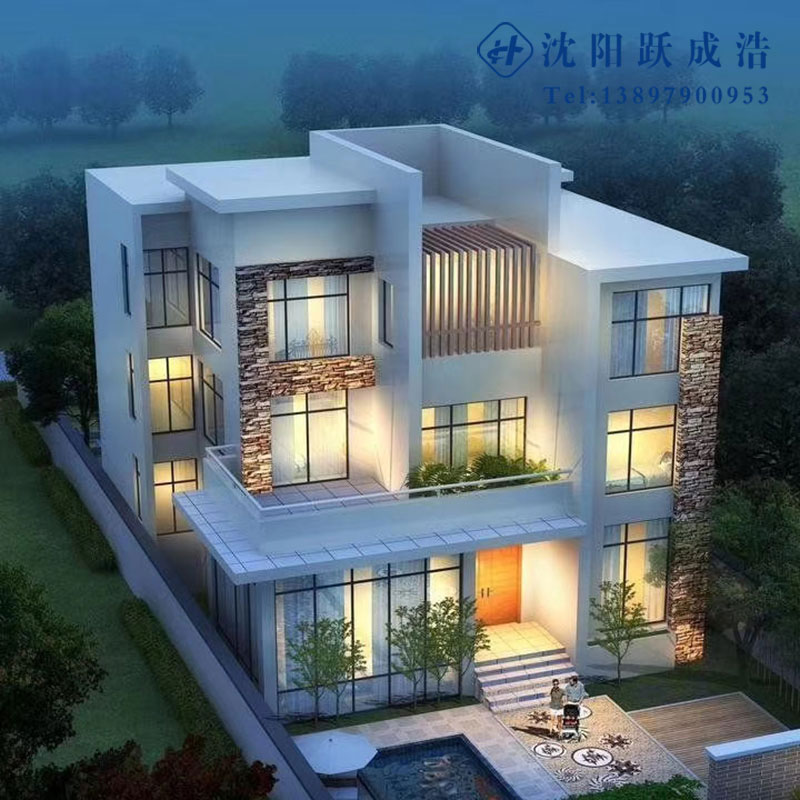 专业批发轻钢结构别墅   轻钢龙骨批发  轻钢房  移动房屋 钢结构组合房