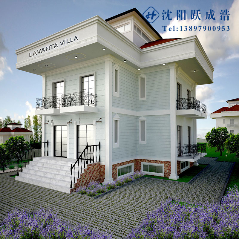 沈阳轻钢别墅生产基地 新农村改造轻钢房屋 一站式供应