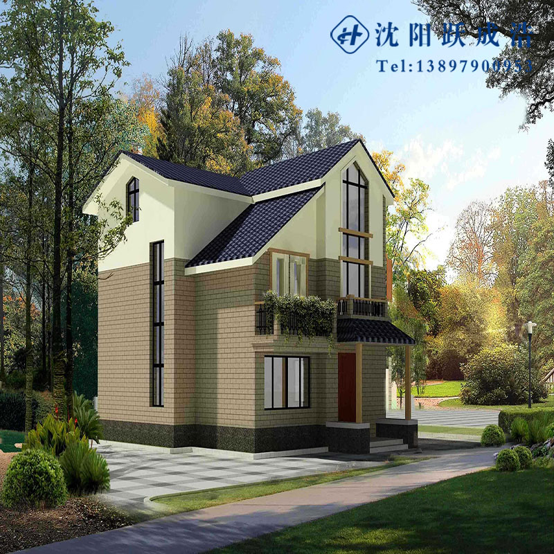 东北三省轻钢房屋建筑基地 农村轻钢结构别墅房屋   移动房屋 钢结构组合房