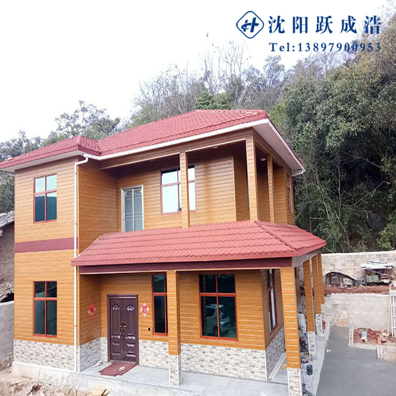 轻钢结构房 集装箱式别墅 移动钢结构房屋自建房生态景观园