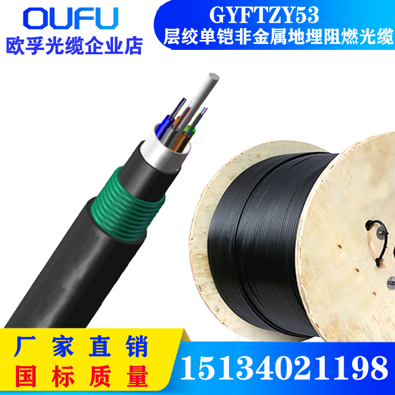 GYFTY53/GYFTZY53-48B1非金属地埋阻燃光缆