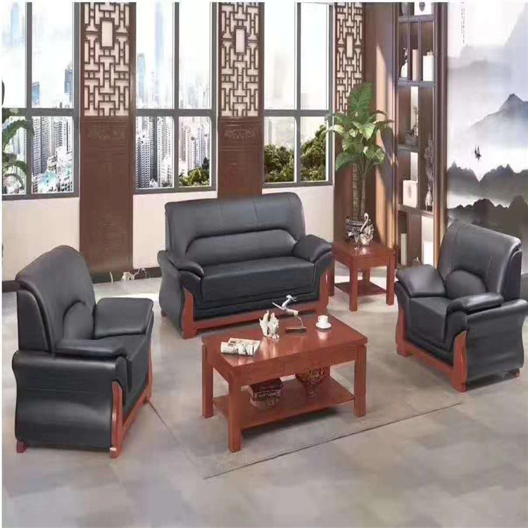 黑龙江会客室接待沙发现货批发 顺鹏老板桌 品质保障模范厂家