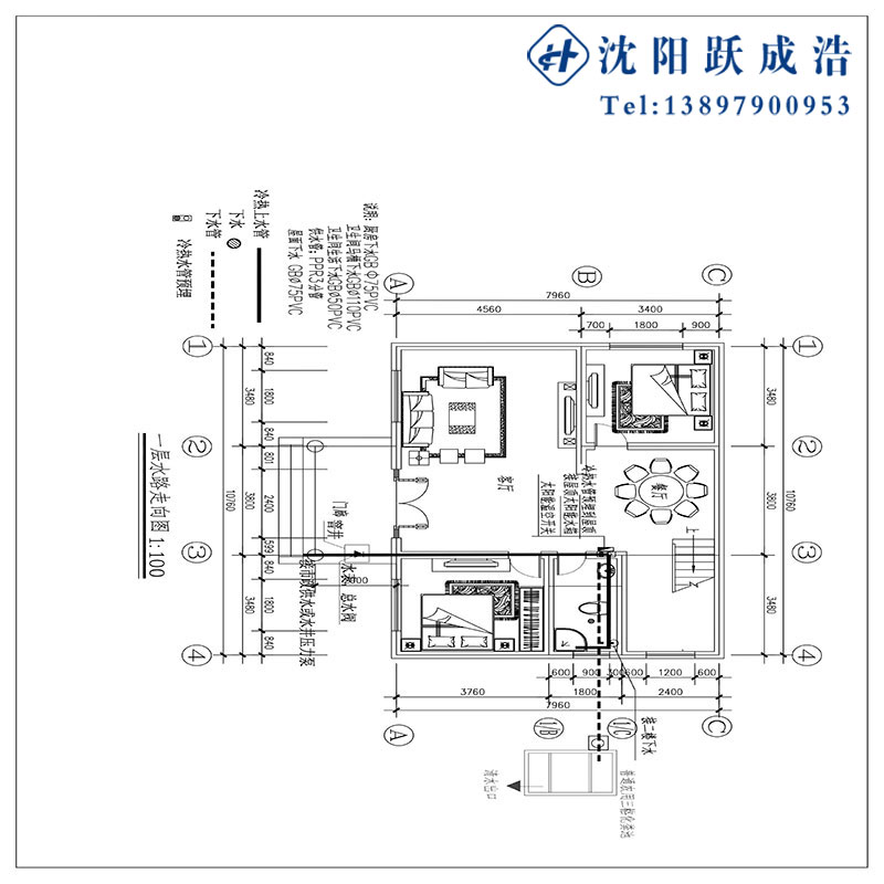 图纸设计 小别墅图纸 建筑施工图纸设计 专业设计师设计