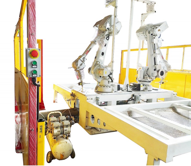 汽车顶棚专用水切割系统 切割机器人水切割汽车内饰件