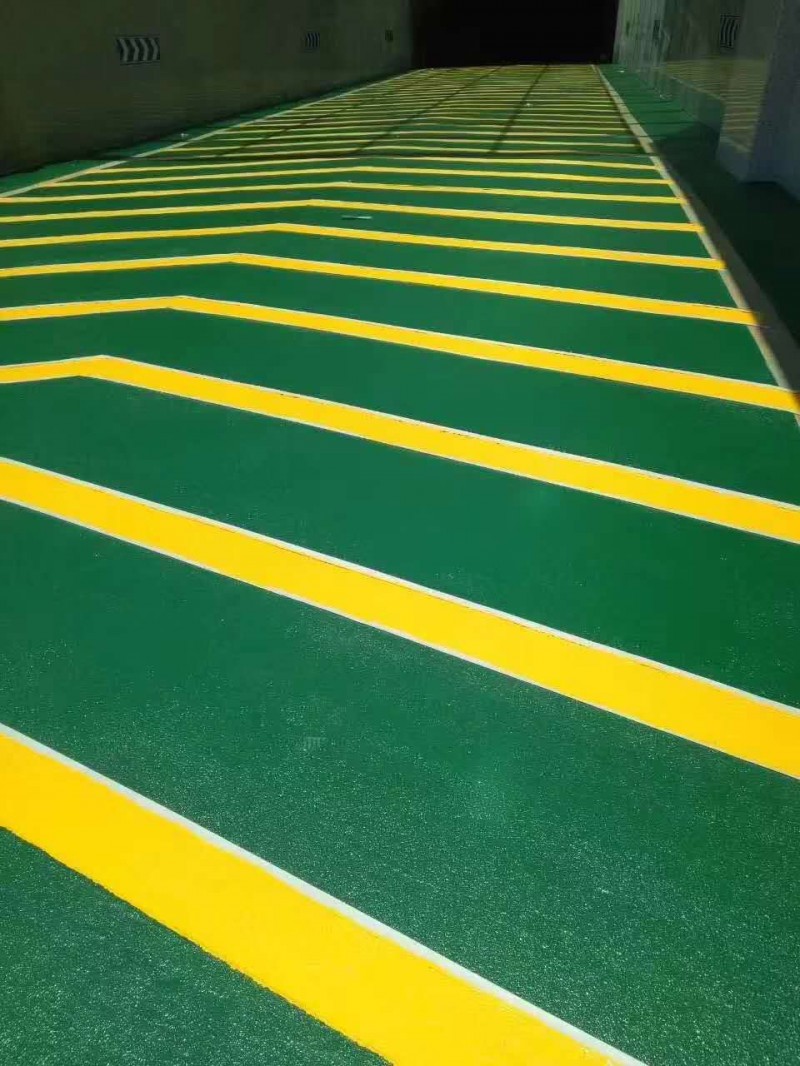 辽宁沈阳 地坪漆MMA彩色路面  彩色防滑路面 彩色路面材料