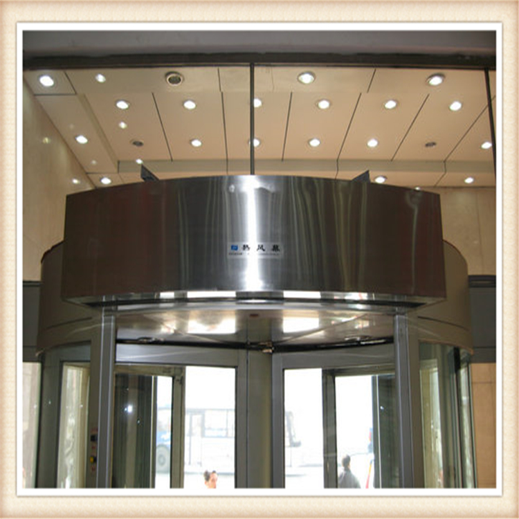 弧形热风幕 旋转门处弧型加热风幕机批发安装厂家  可定制