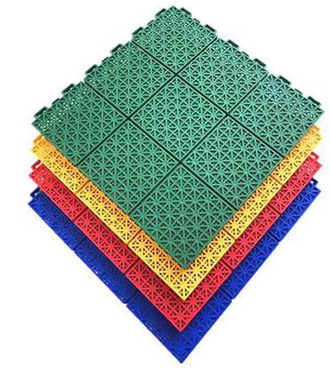 产品样式减震双层方格    悬浮地板