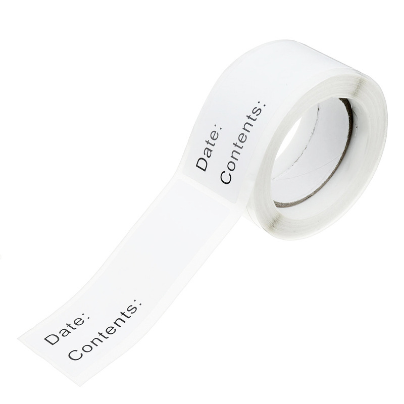 天天见定制亚马逊爆款厨房食品日期标签 卷状不干胶贴纸