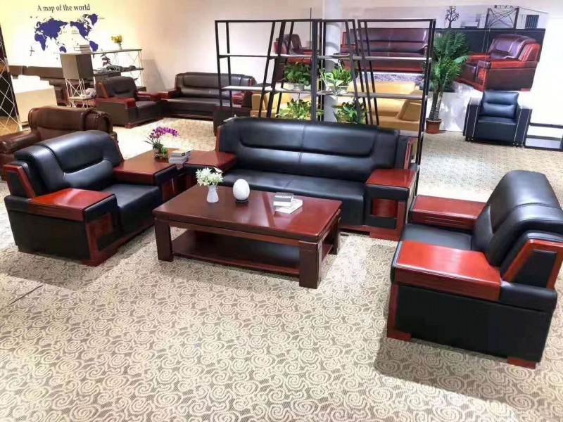 吉林新款风格办公沙发出厂价 顺鹏办公沙发 性价比高发货快