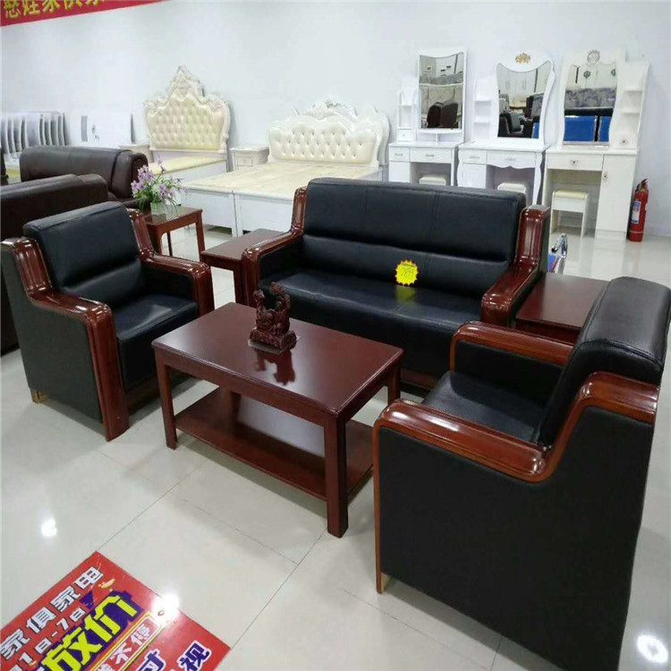 黑龙江办公沙发制造品牌商 顺鹏老板桌 全国配送工厂直发