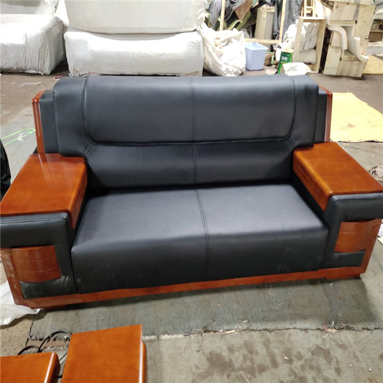 吉林会客室接待沙发定制 顺鹏办公沙发 价格美丽全国发货