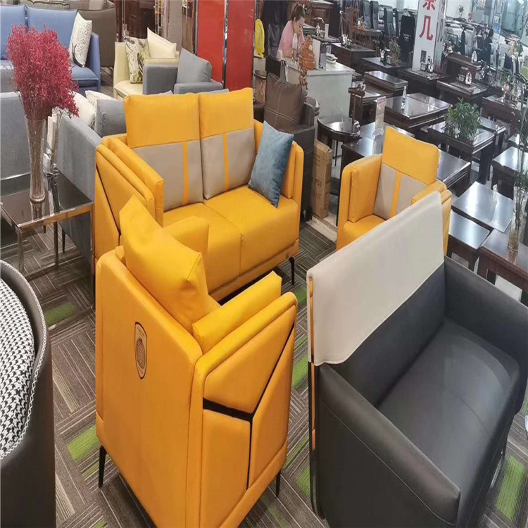 吉林办公室接待沙发生产加工 顺鹏办公沙发 厂家配送送货上门