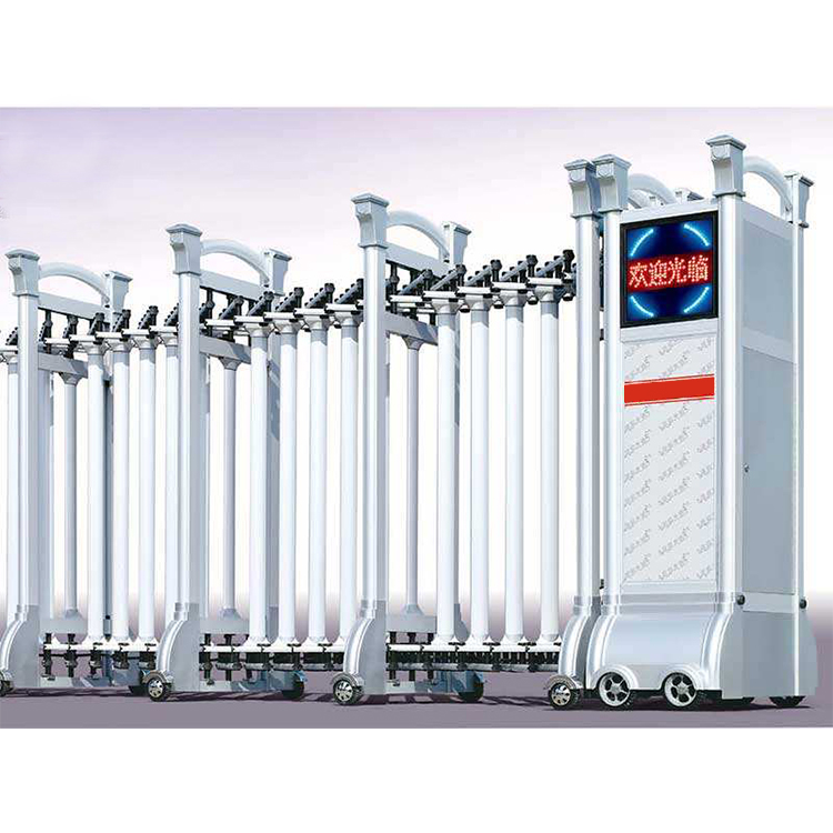 沈阳伸缩门厂家沈阳伸缩门价格沈阳伸缩门定制双龙伸缩门工艺精湛