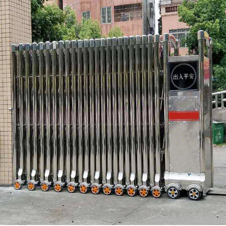 沈阳伸缩门价格沈阳伸缩门哪家好伸缩门定制双龙伸缩门制作精良