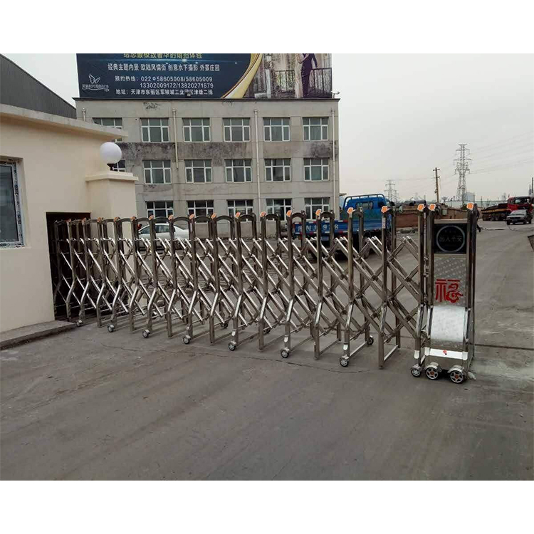 沈阳伸缩门厂家沈阳伸缩门价格辽宁伸缩门定制双龙伸缩门工艺精湛