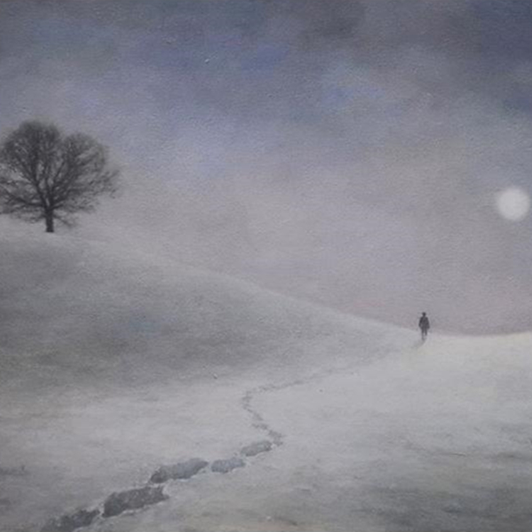 朝鲜油画价格 朝鲜画家 《梦与远方》柳尚赫