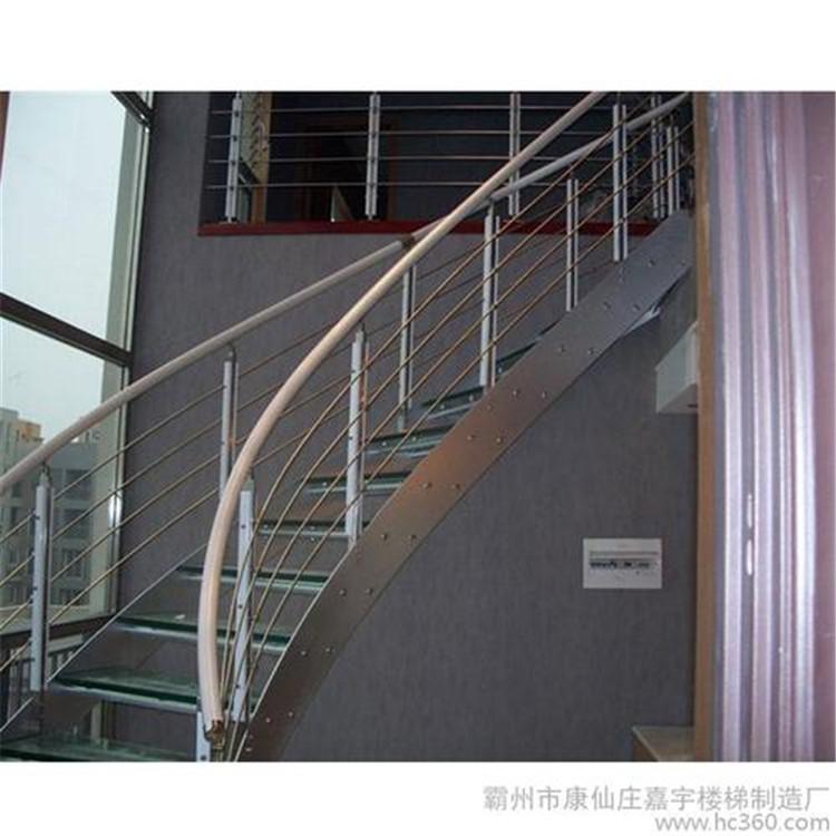 爱尔家 商品房用楼梯扶手 批发家用楼梯工程