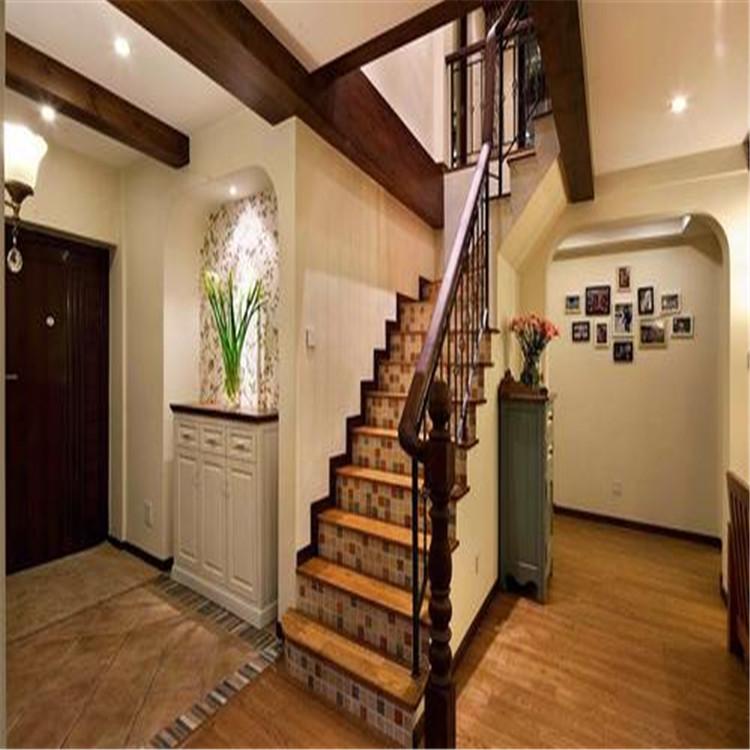 爱尔家楼梯 商品房用楼梯扶手 别墅楼梯扶手罗马柱