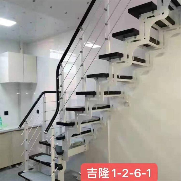 爱尔家 玻璃楼梯扶手 铝艺楼梯扶手