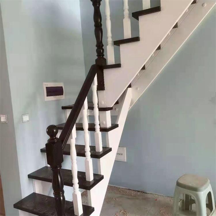 爱尔家 阁楼复式楼梯现货 钢木楼梯施工安装 加工定做