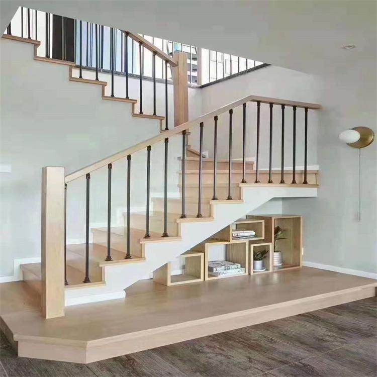 爱尔家 复式楼梯现货 实木复式楼梯高度 加工定做