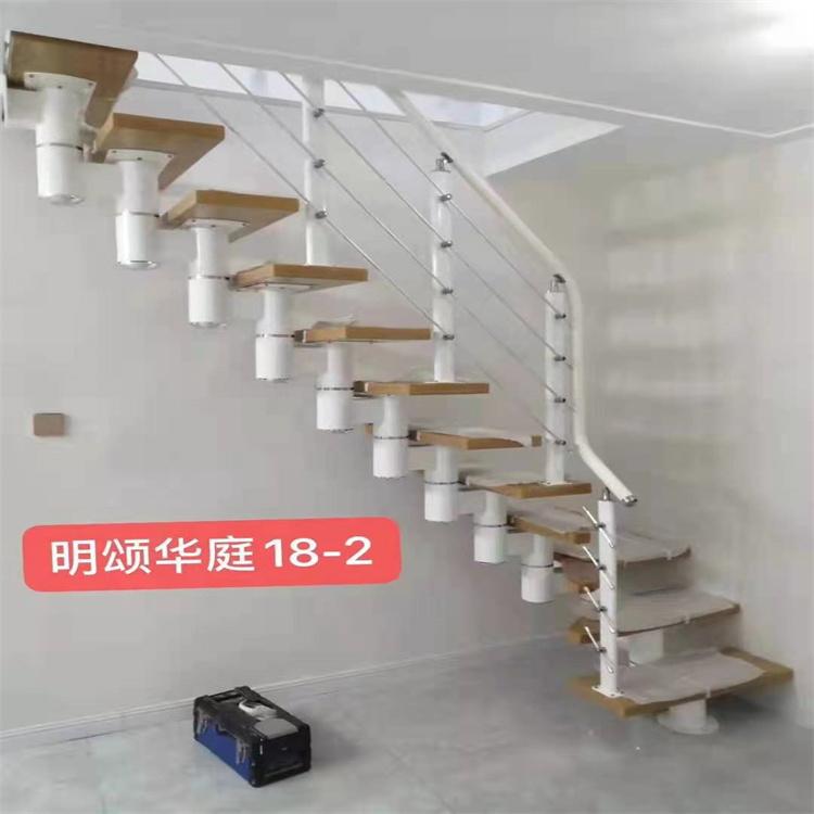 爱尔家 室外伸缩楼梯 实木复式楼梯高度 生产厂家