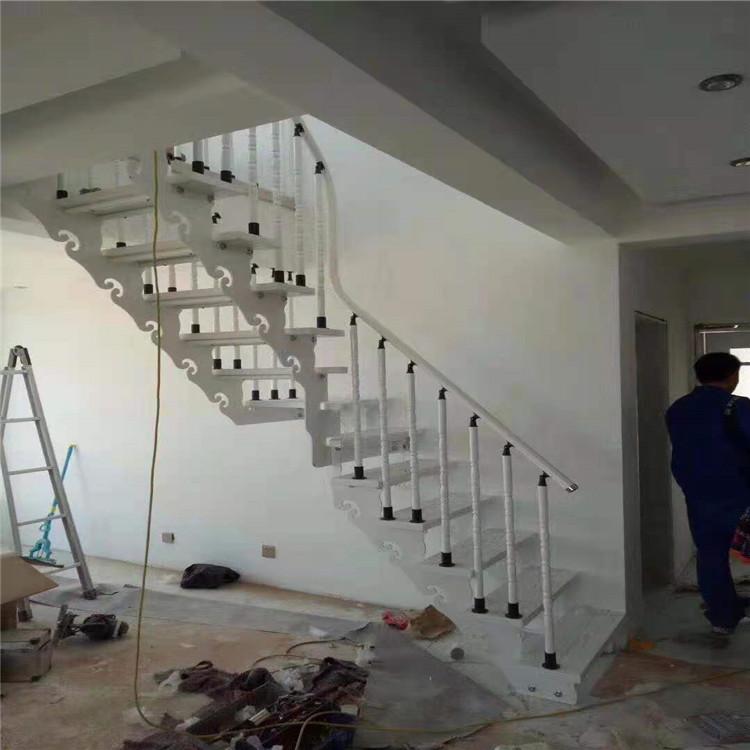 爱尔家 室外伸缩楼梯 实木复式楼梯高度   价格优惠