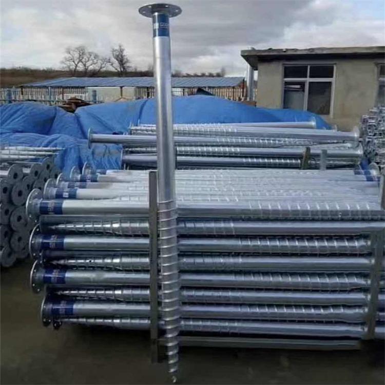 螺旋地桩厂 辽宁丹东地螺丝 螺旋地桩供应厂家  地脚螺栓