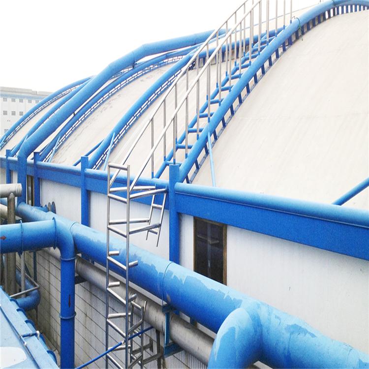 废水污水池加盖除臭膜结构 工期短造价低 高驰反吊膜厂家