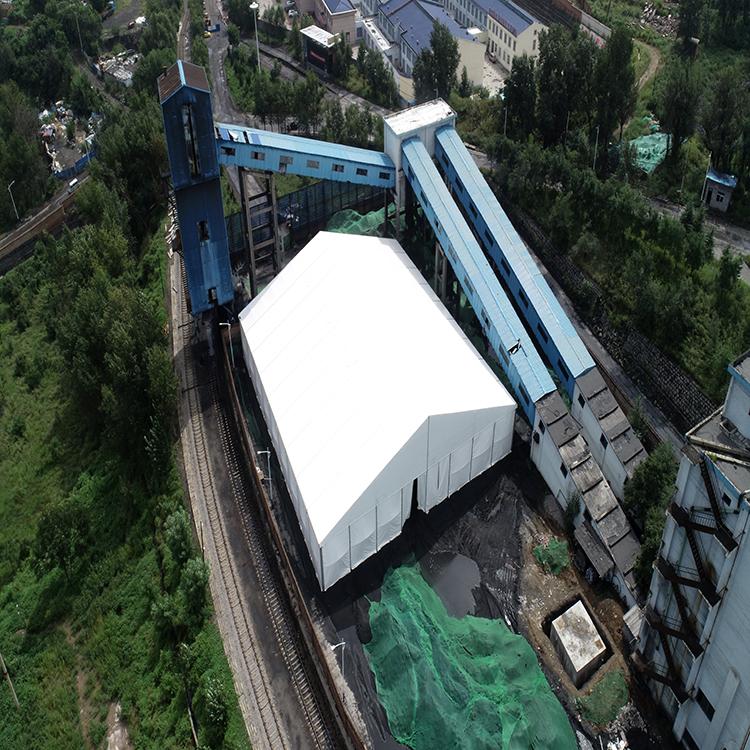 东营储煤场储煤棚,移动厂房,铝合金环保建筑