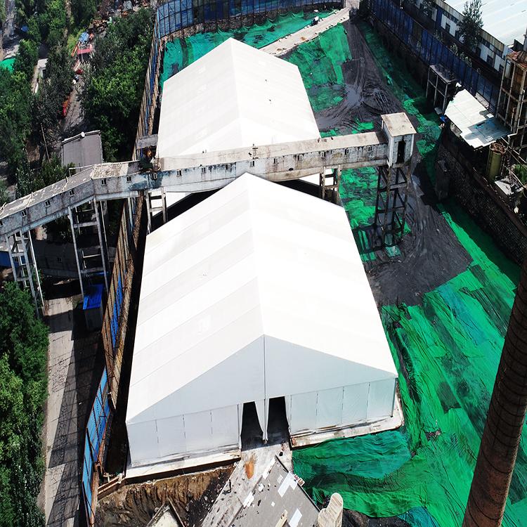 抚顺移动厂房 储煤场储煤棚 高山篷房 稳固安全