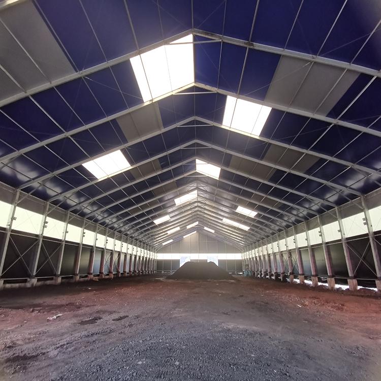 呼伦贝尔篷房 储煤场储煤棚 煤场封闭 欢迎咨询