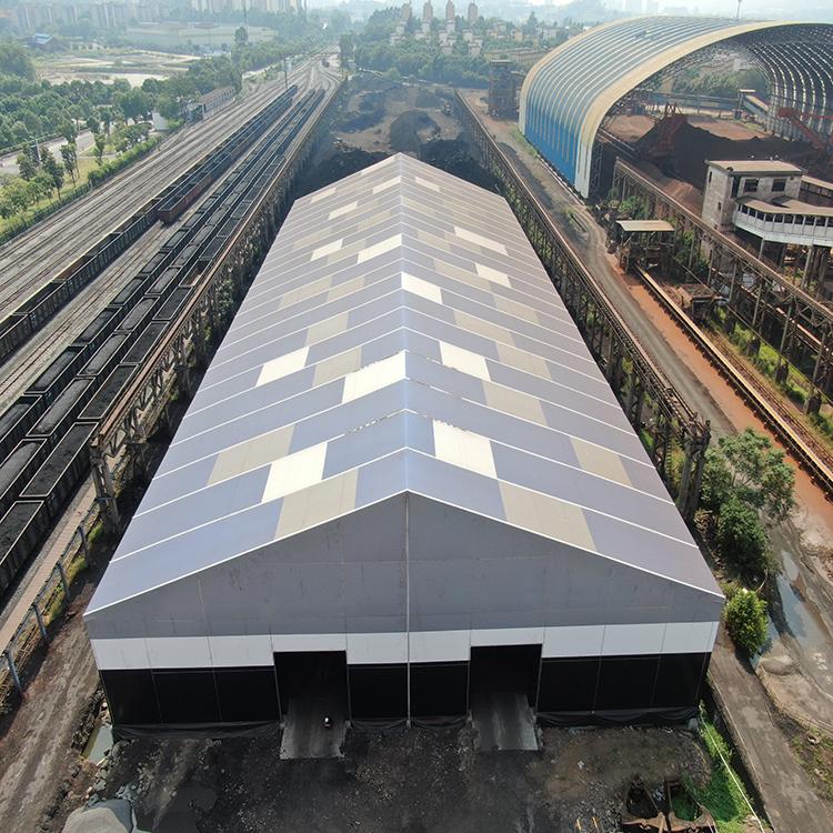 邢台可移动库房 储煤场储煤棚 煤场封闭