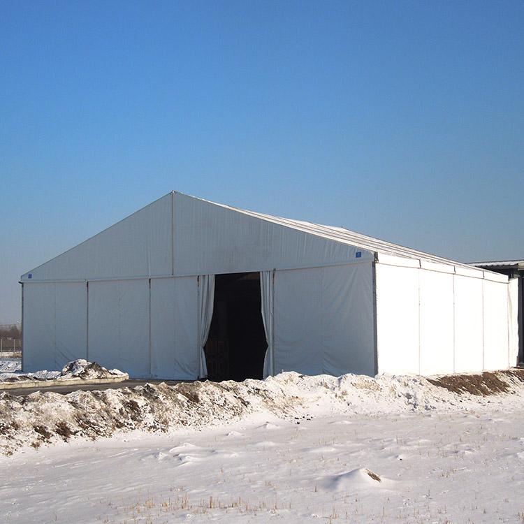 保温仓库车间篷房，工业环保大棚，德国大棚厂家，防风防雪安全环保