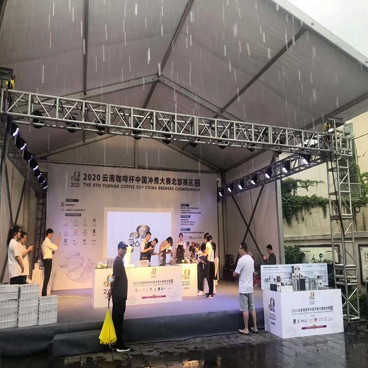 厂家提供展览篷房搭建，宴会活动篷房，奠基仪式大棚