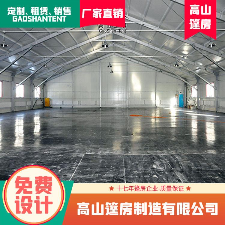 厂家销售仓储篷房建筑 人字篷房 大型工业仓储篷房 跨度大 