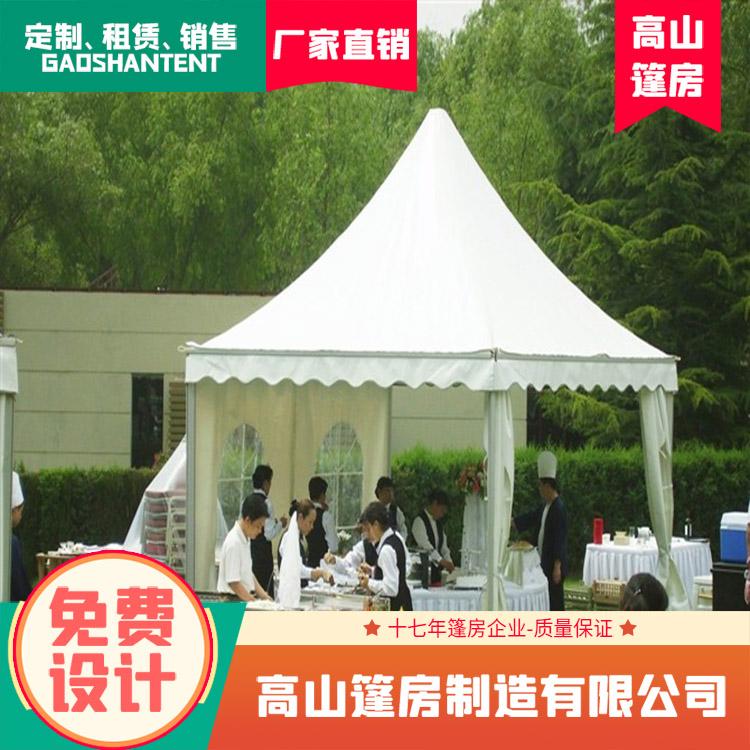 尖顶篷房 车展篷房 展厅篷房搭建 可移动 搭建快