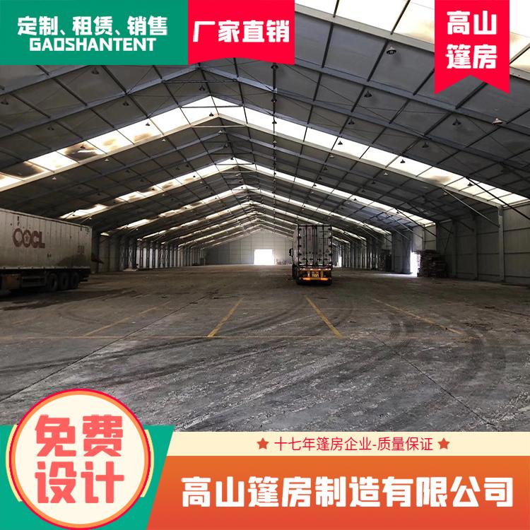 环保篷房搭建 跨度可达70米 砂石煤炭存储 铝合金骨架 搭建速度快