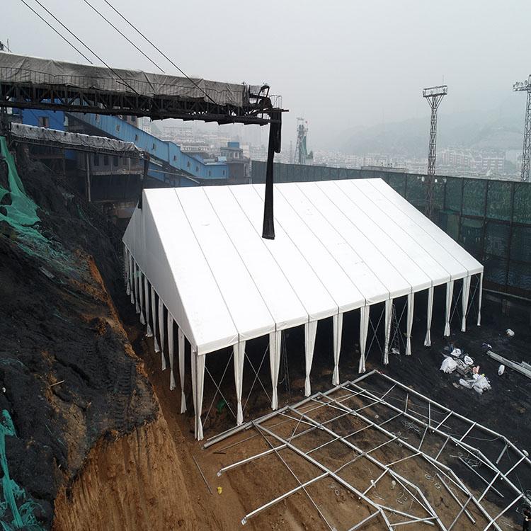 大跨度煤棚价格，煤场封闭设计施工，锁定高山篷房