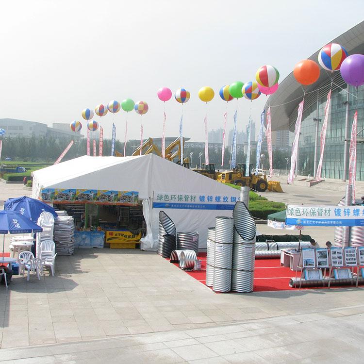 户外临时搭建多用途仓储篷房，大跨度工业帐篷，商品展览帐篷