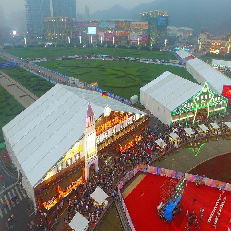 秦皇岛户外展销会篷房，节庆活动篷房，出租出售