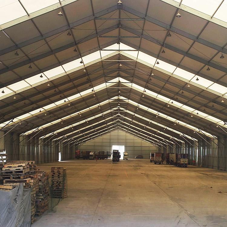 通辽工业篷房，环保储煤棚，临时仓储篷房搭建