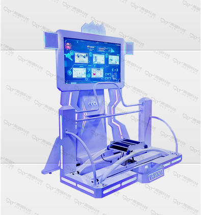 vr滑雪模拟器 可左右滑动的VR滑雪体验设备 中性虚拟模拟滑雪